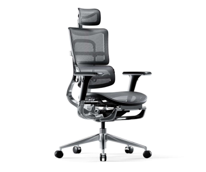 Fotel ergonomiczny DIABLO Chairs V-MASTER czarno-szary